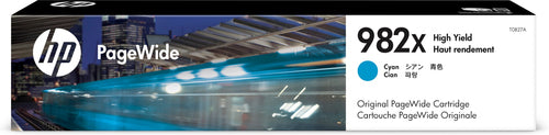 HP 982X High Yield Cyan Original PageWide Cartridge HP 982X High Yield Cyan Original PageWide Cartridge